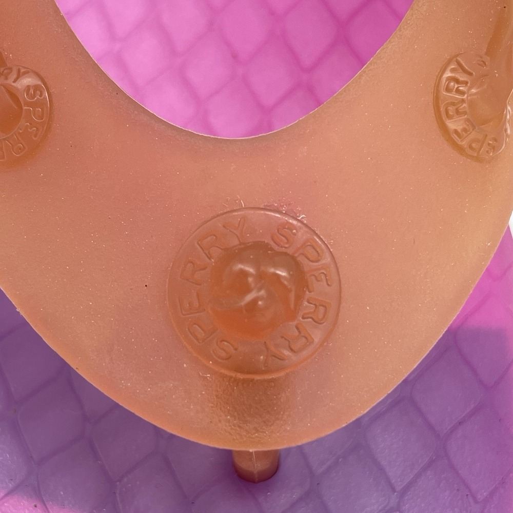 Sperry Womens‎ 7 Shoes Pink Rubber Flip Flop Waterproof Top-Sider Thong Sandals - Picture 12 of 14